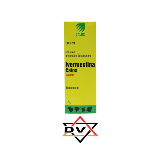 Ivermectina INY 500 ml 1% - LAB CALOXVET