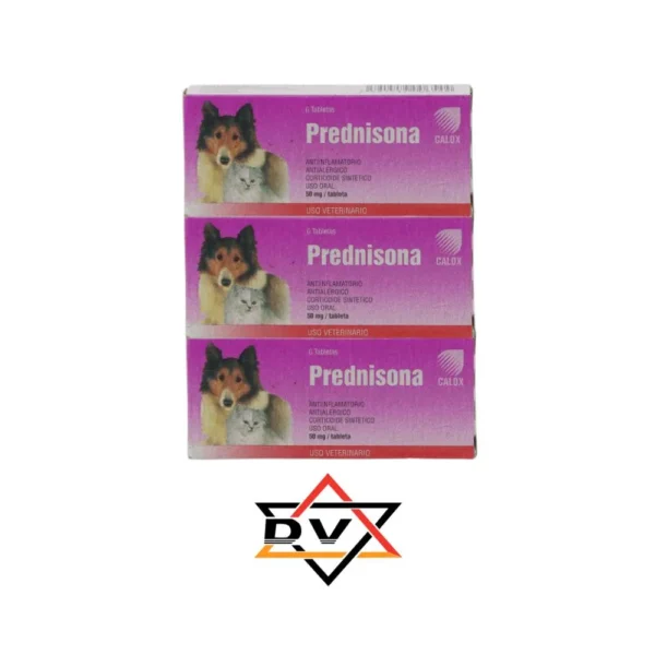 PREDNISONA 50 MG X 6 TBL VET - Imagen 2