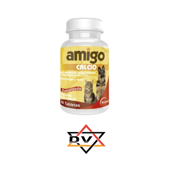 AMIGO CALCIO  X 60 TABLETAS