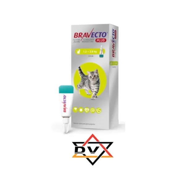 BRAVECTO GATO 1,2-2,8 KG