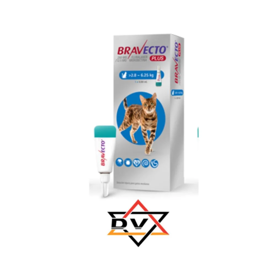 BRAVECTO GATO 2.8-6.25