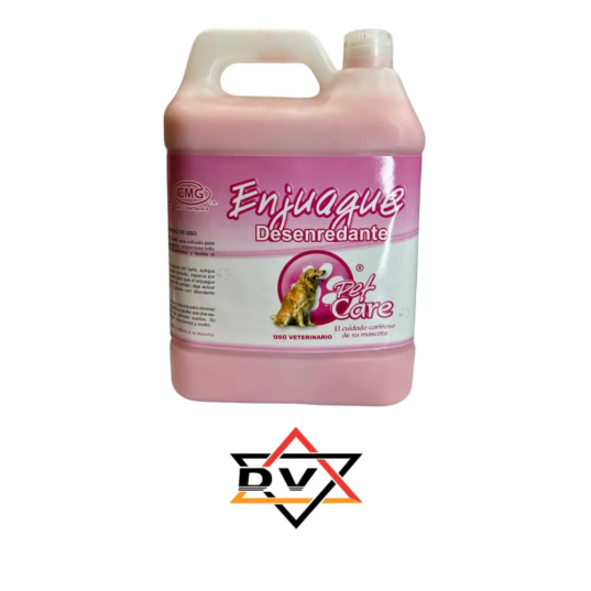 ENJUAGUE DESENREDANTE PET CARE 2L