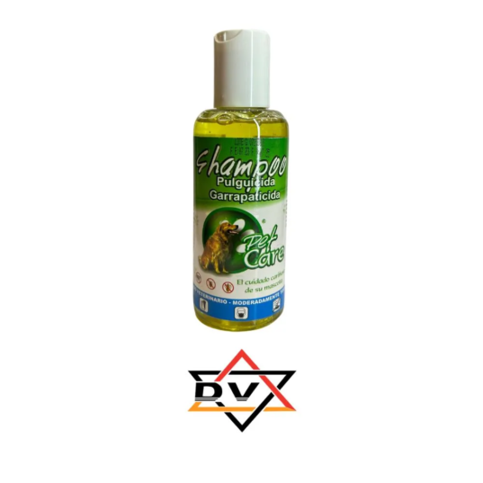 SHAMPOO PULGUICIDA - GARRAPATICIDA PET CARE 240 ML